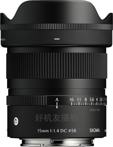 15mm F1.4 DC